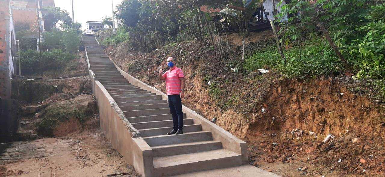 Camacã: Escadarias são recuperadas depois de 30 anos